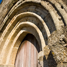 Pormenor do portal ocidental